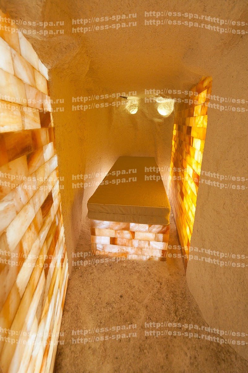 Строительство соляной сауны - Соляная комната от ЭлитСаунаСтрой